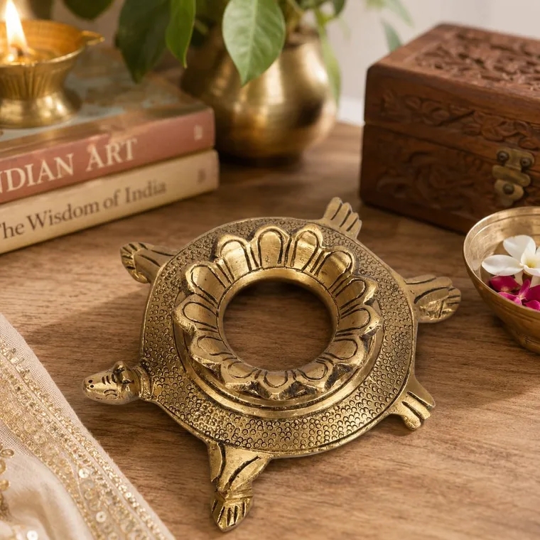 Kartique Tortoise Shankh Stand